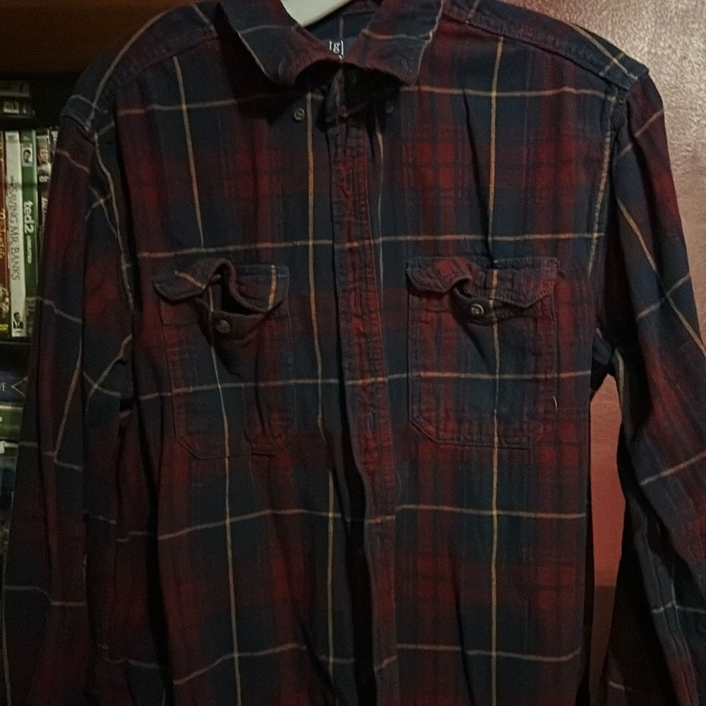 Lightly Used Large Flannel